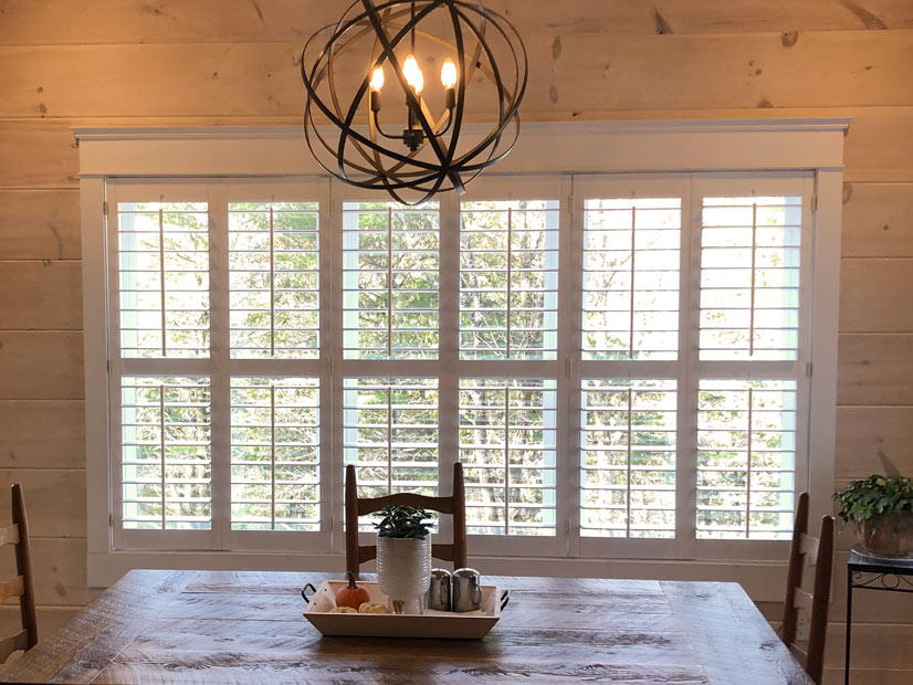 Heritage-DiningRoom-1 Classic white shutters in bedroom