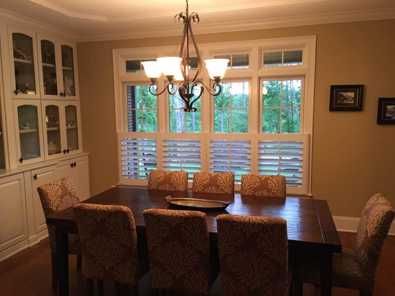 dining room shutters
