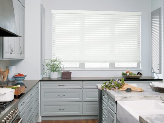 Everwood Alternative Wood Blinds faux wood kitchen Everwood Faux Wood Blinds