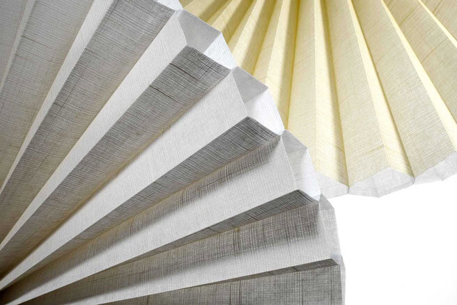 Luminette Privacy Sheers terra dining room patio cellular/honeycomb shades