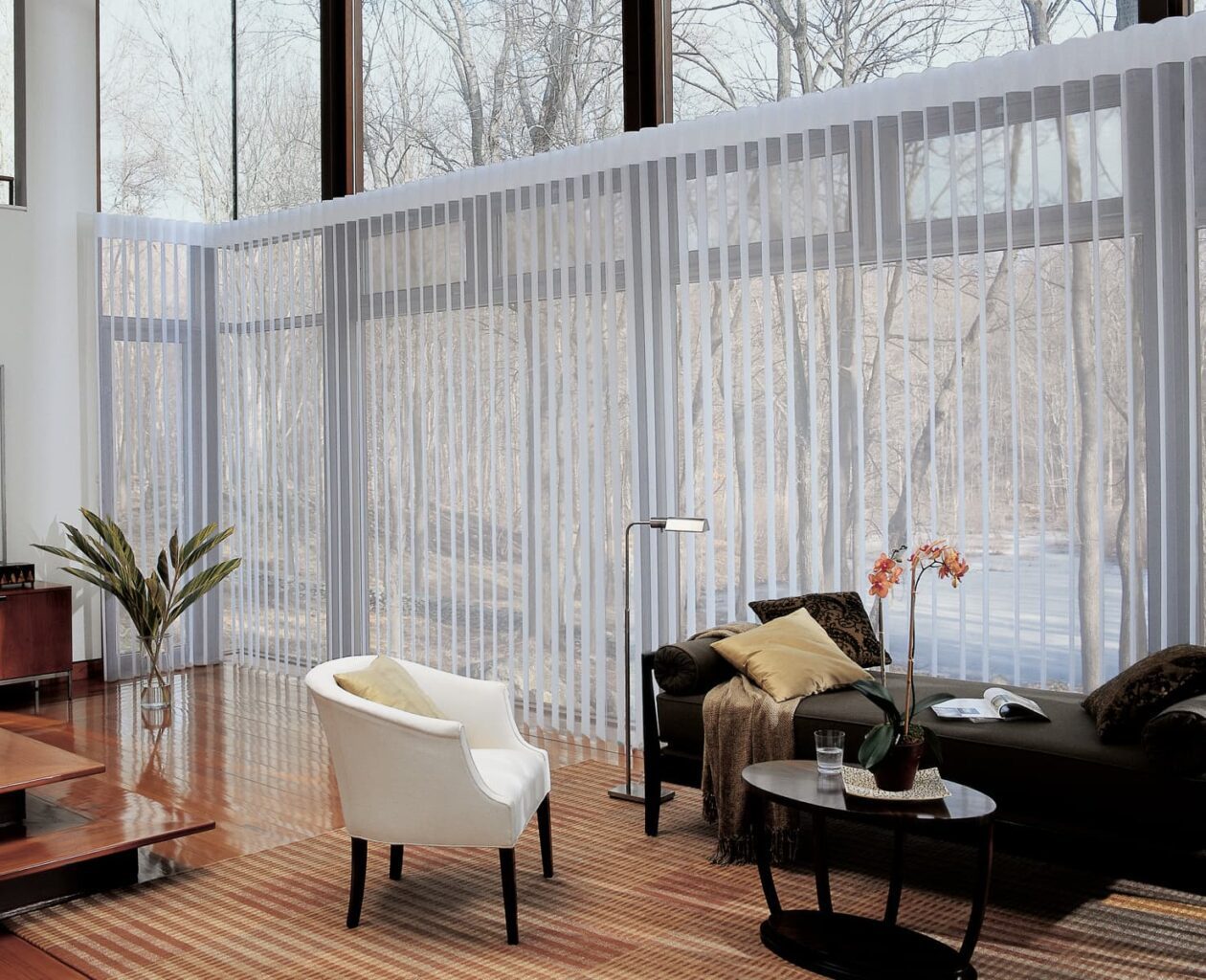 Luminette Privacy Sheers voyant living room Luminette® Privacy Sheers