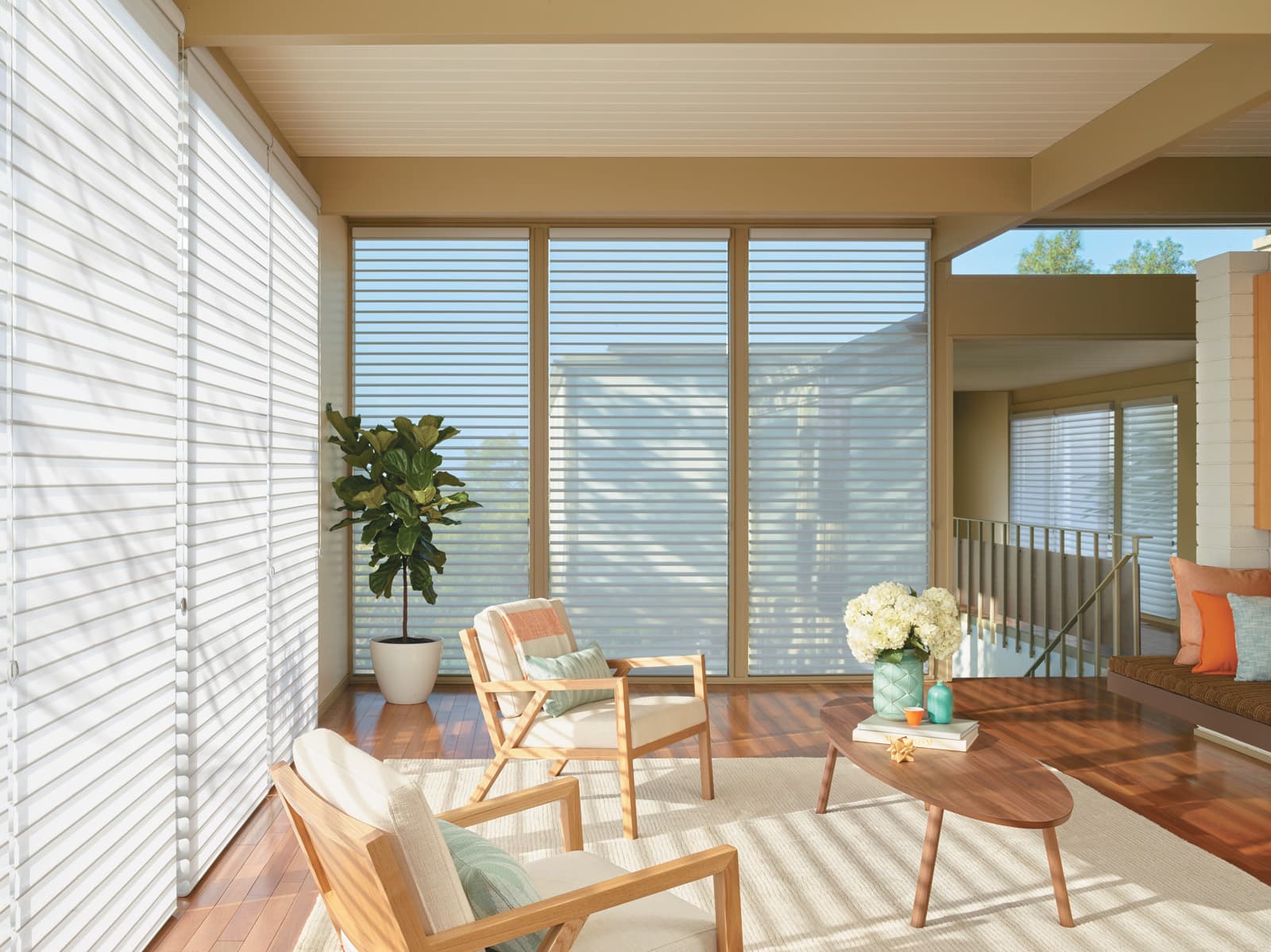 Nantucket Window Shadingssankaty-living-room Nantucket™ Sheer Shades