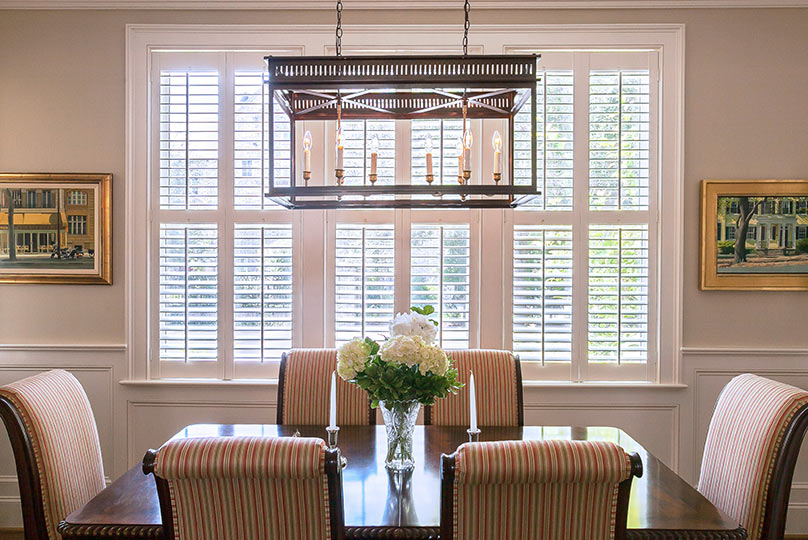 Shutters On Dining Room Windows