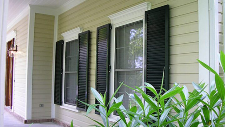 Storm Louvered Shutters